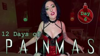 DAY 6 – 12 DAYS OF PAINMAS – Preview – Christmas CBT & Pain Play Slave Tasks by Miss Faith Rae with BDSM Instructions & Femdom POV – HD 1080p MP4