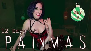 DAY 9 – 12 DAYS OF PAINMAS – Preview – Christmas CBT & Pain Play Slave Tasks by Miss Faith Rae with BDSM Instructions & Femdom POV – HD 1080p MP4